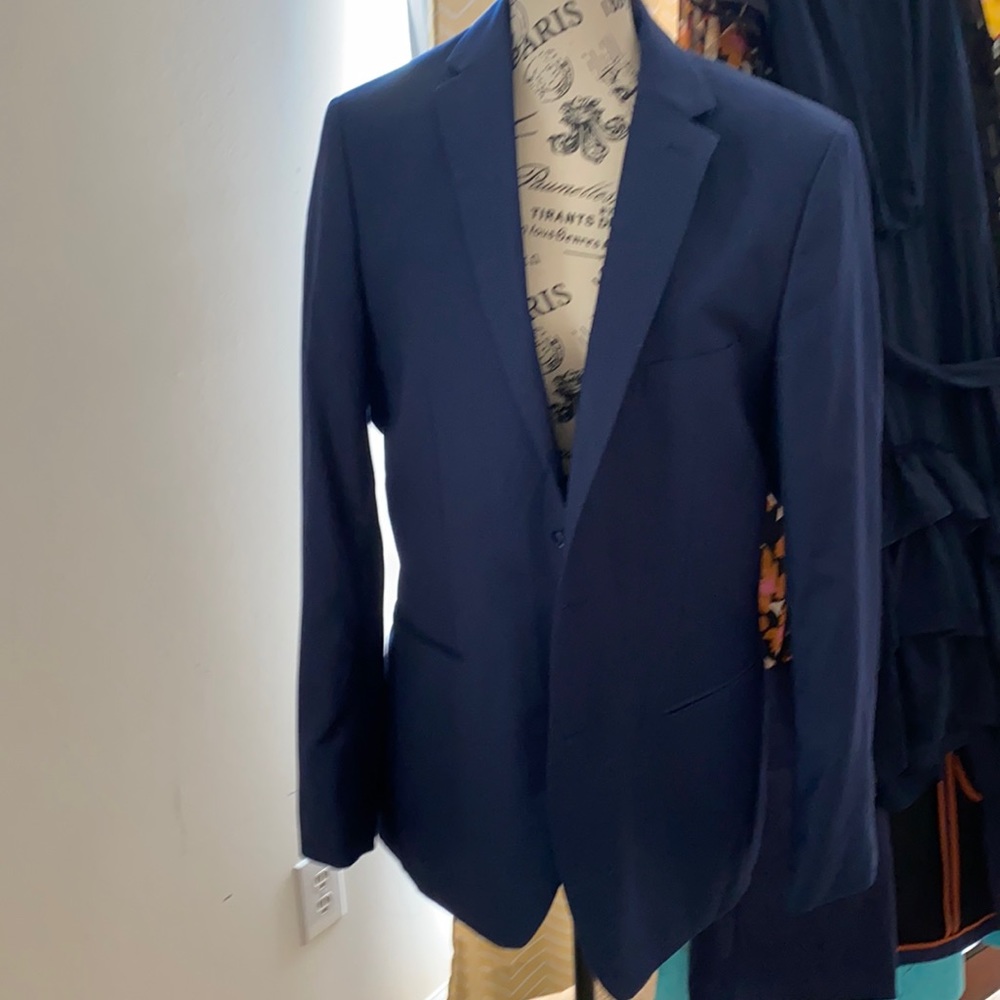 Nice suite navy made in Italy skinny pants